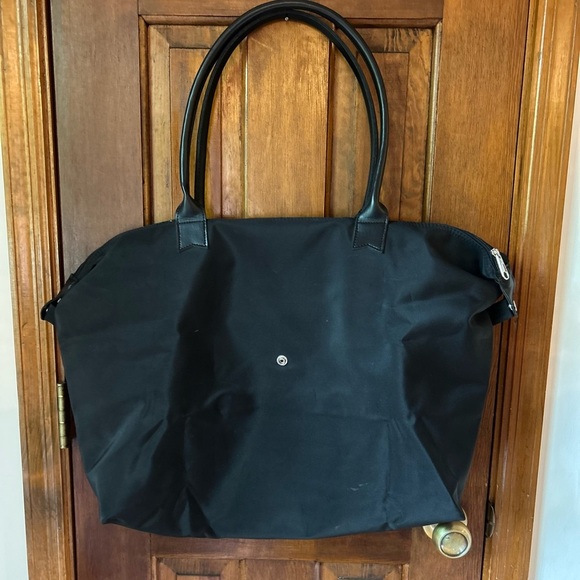 Vintage Oversized weekend Black Tote - Picture 4 of 8
